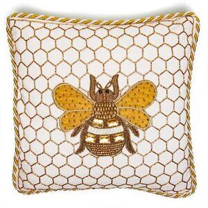 MacKenzie-Childs Queen Bee Pillow